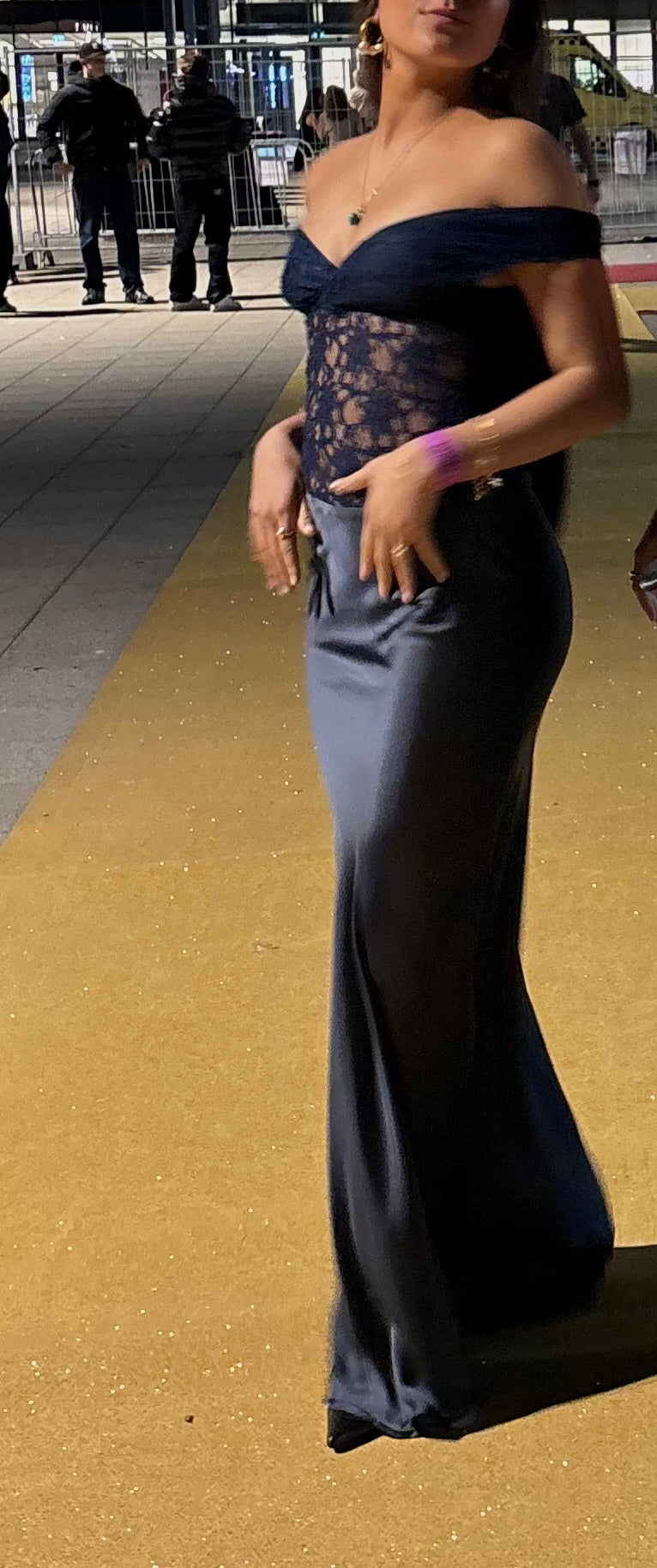 Rosa lace maxi dress