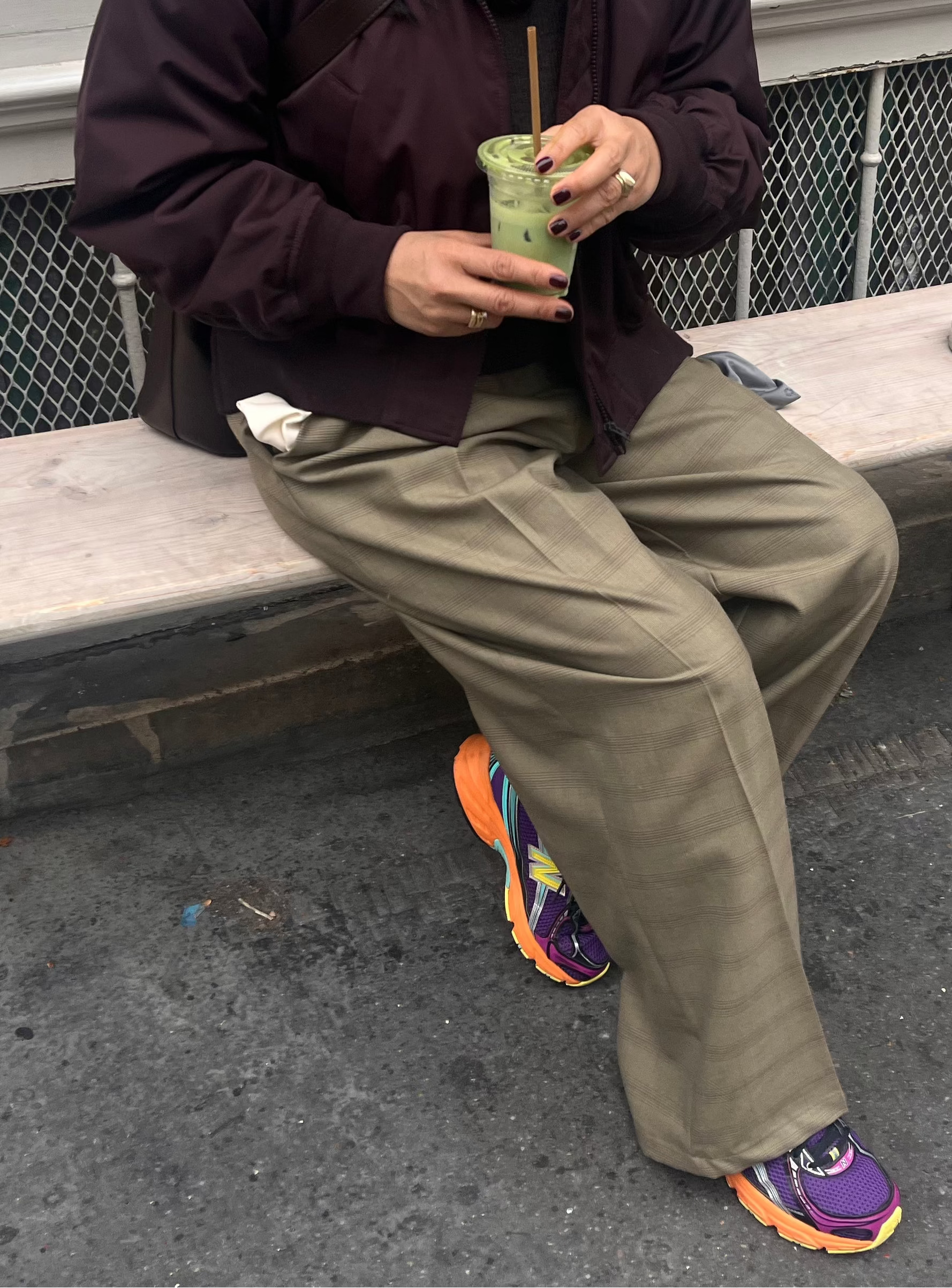 Muggi trousers cafe lloren araza